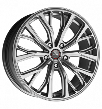 Momo, RF-02, 11x20 ET50 5x130 71,5, titan-silver brushed