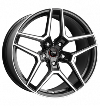Momo, RF-06, 9,5x20 ET40 5x120 72,6, matt black polish